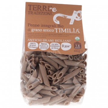 Penne integrali bio di grano Timilìa Penne integrali bio di grano Timilìa
