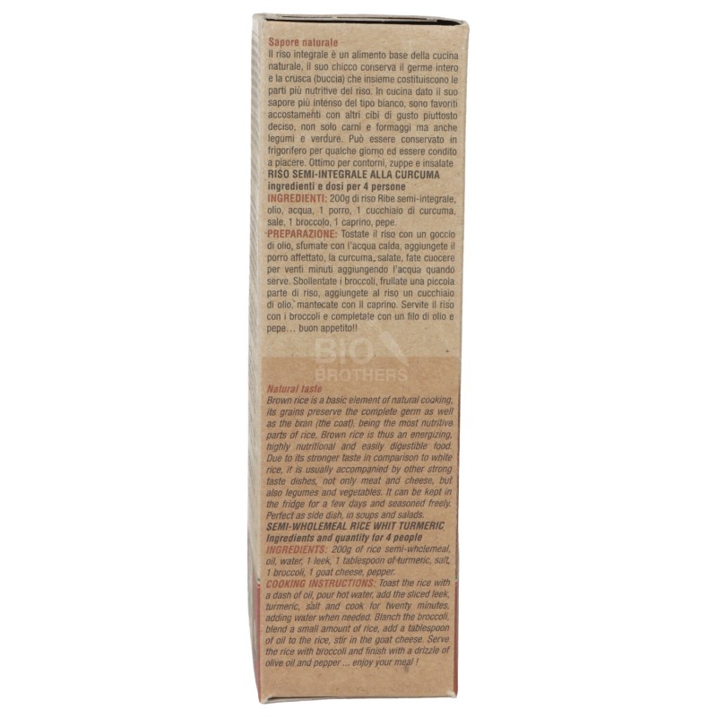 RISO SEMI-INTEGRALE 500G CASCINA