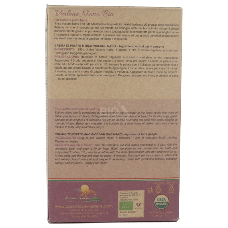 RISO VIALONE NANO 1KG CAS BELV