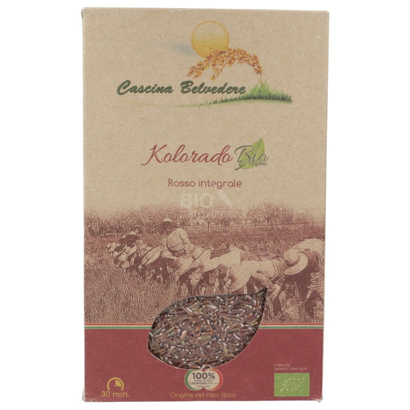 Riso rosso kolorado biologico