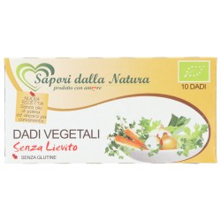 Dado vegetale senza lievito