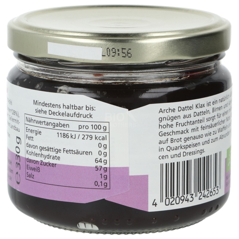 DATTERI & FRUTTA SPALMABILE 330G ARCHE