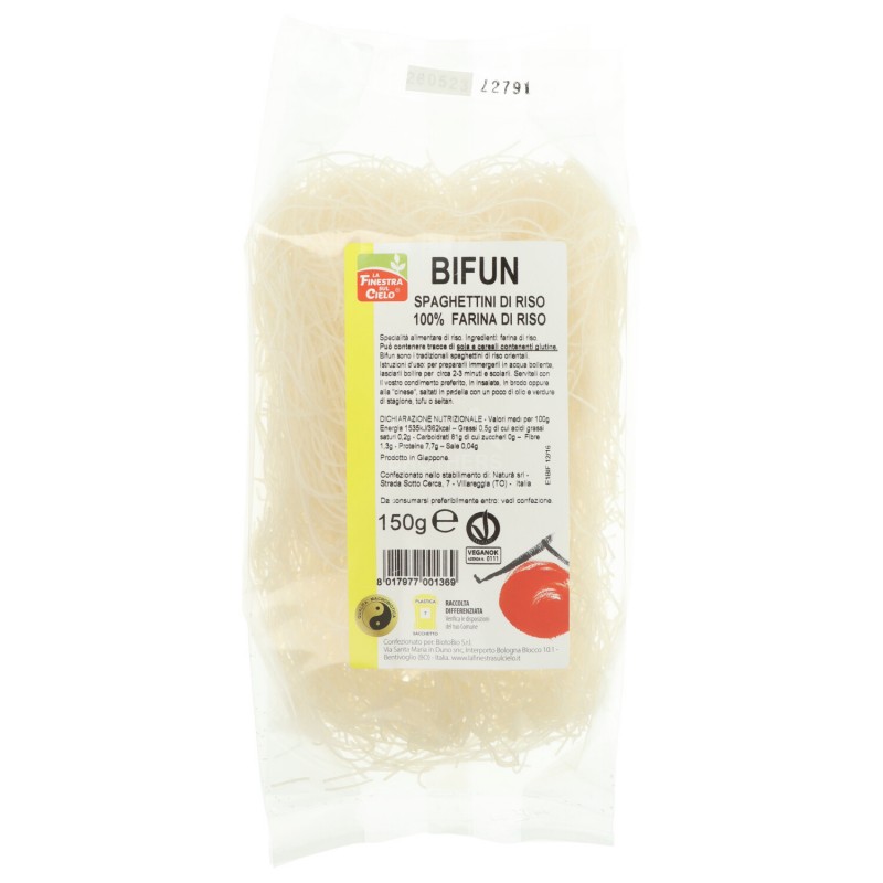 SPAGHETTI RISO BIFUN 150G FINESTRA 