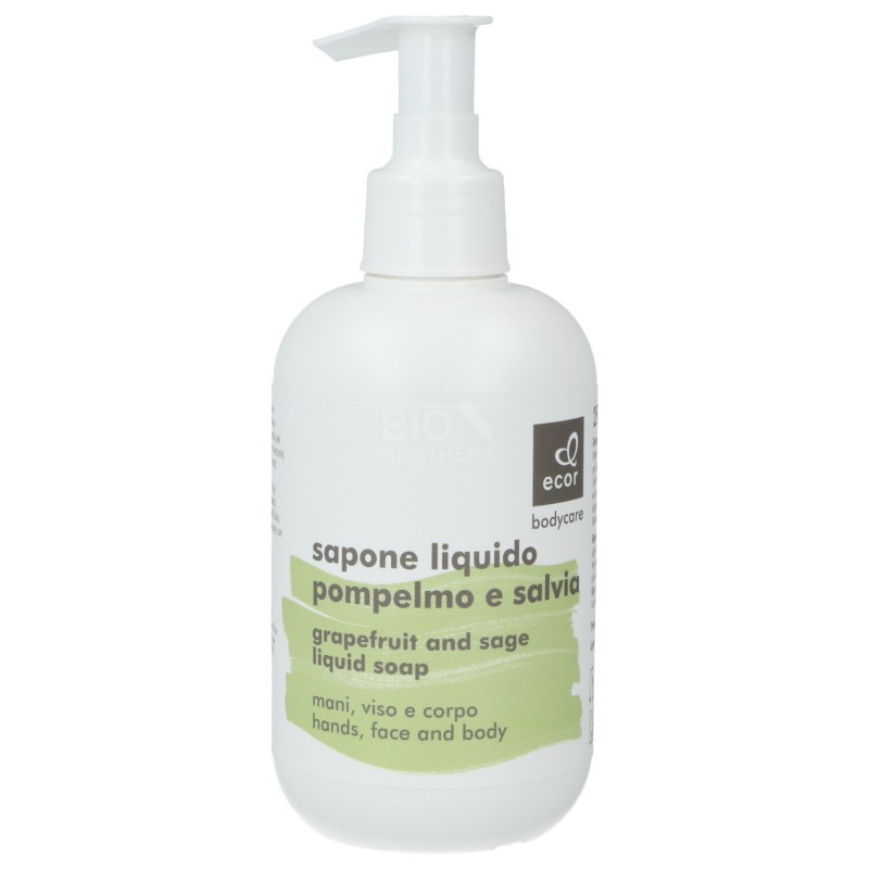 Sapone liquido pompelmo e salvia