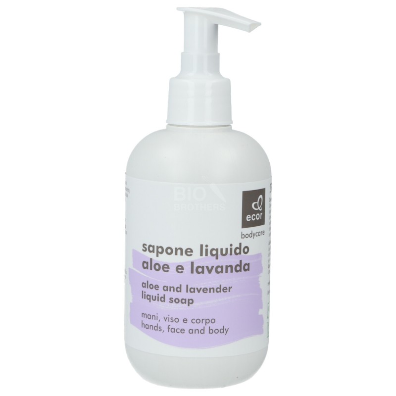 Sapone liquido aloe e lavanda