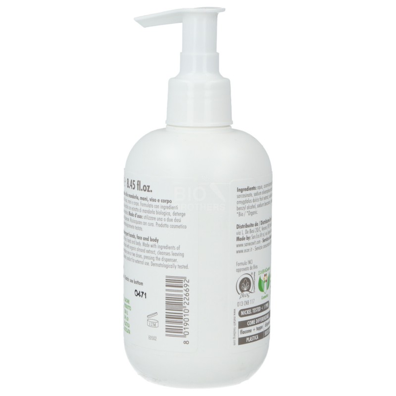 Sapone liquido mandorla