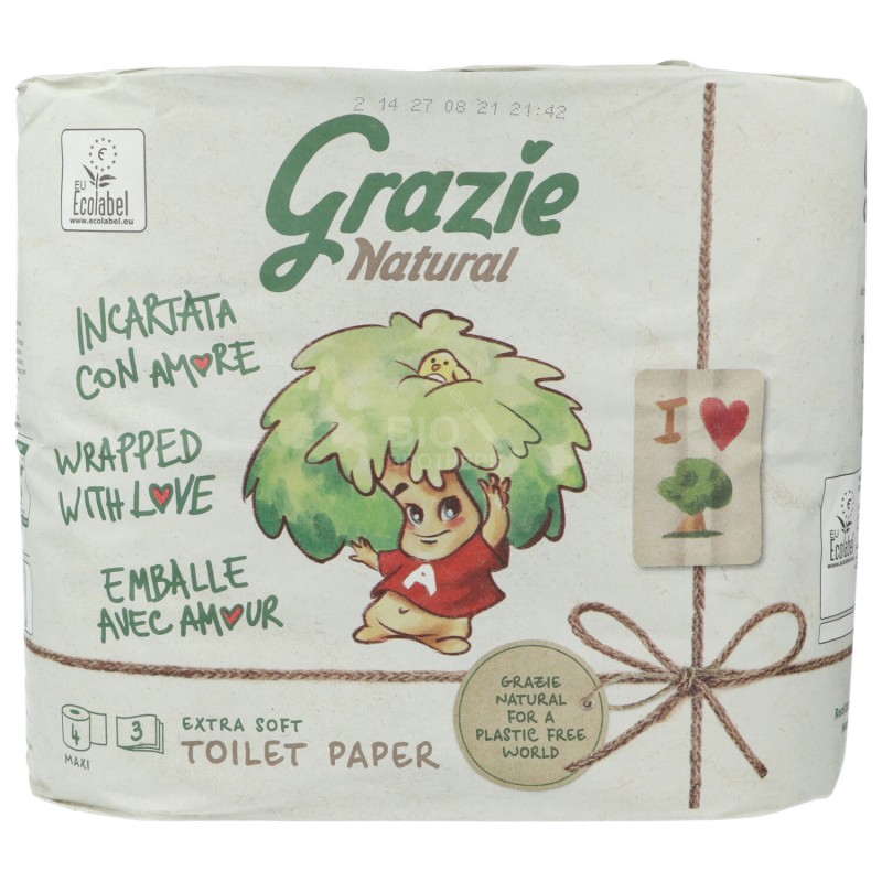 CARTA IGIENICA 4ROTOLI ECOPACK