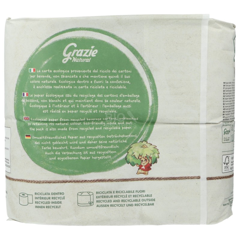 CARTA IGIENICA 4ROTOLI ECOPACK