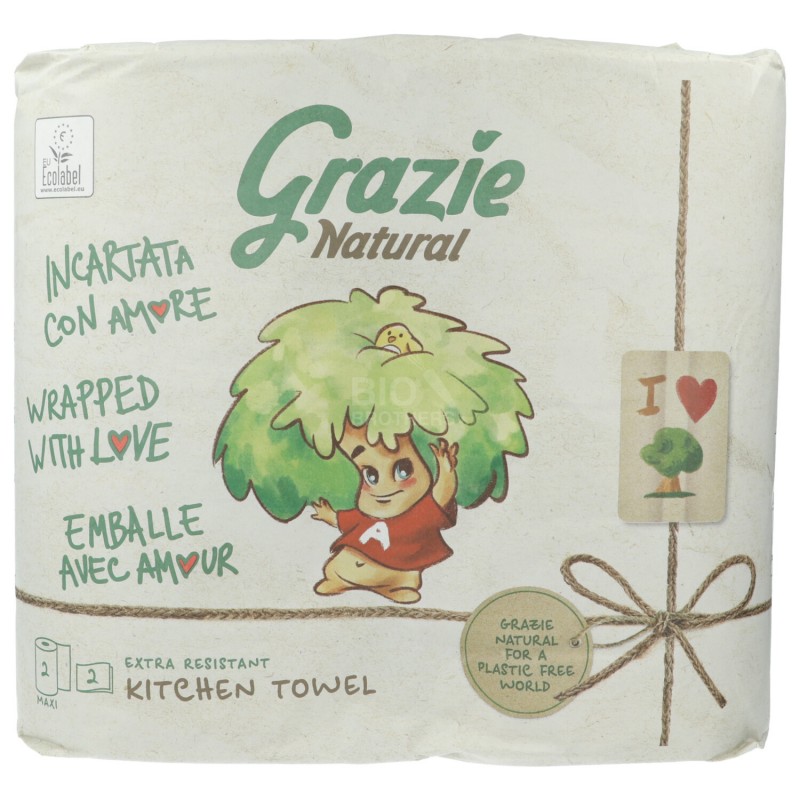 Carta ecologica asciugatutto rotolo cucina