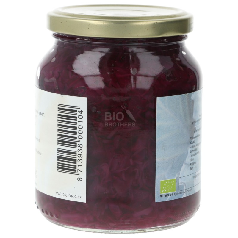 Cavolo rosso demeter in agrodolce