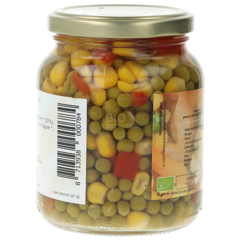 Misto di verdure bio al naturale tipo messicano