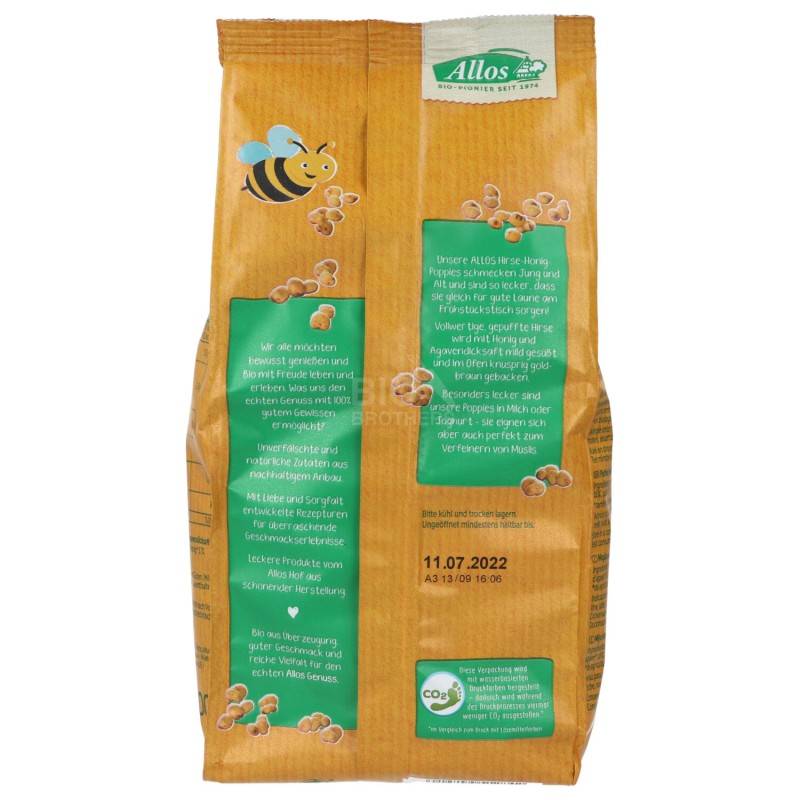 MIGLIO SOFFIATO AL MIELE 200G ALLOS