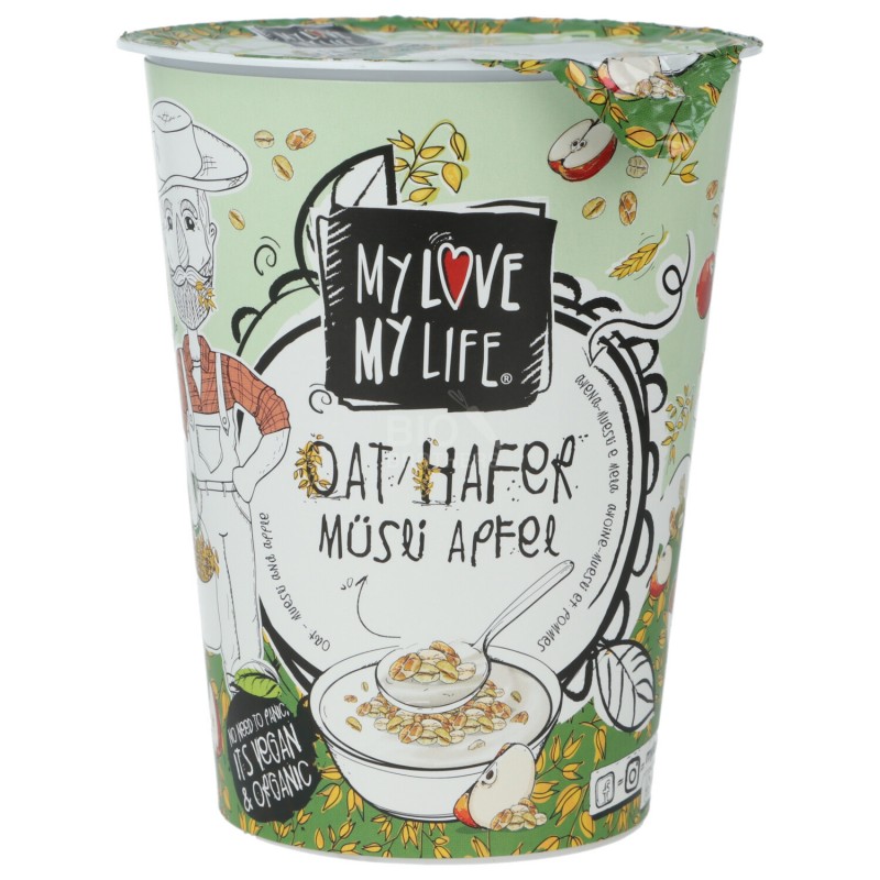 Avena con mela e muesli Avena con mela e muesli
