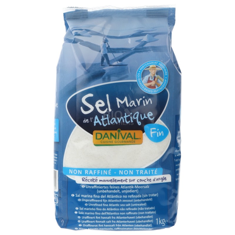 Sale marino non trattato dell'Atlantico fino