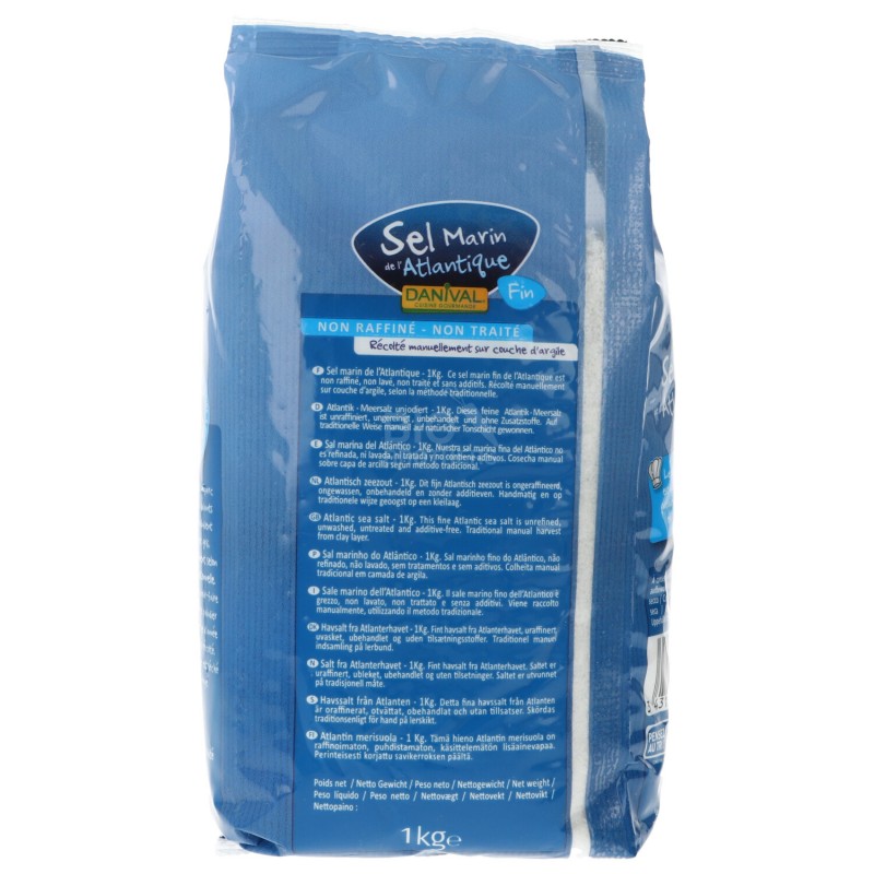 Sale marino non trattato dell'Atlantico fino