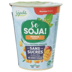 DESSERT MANGO S/ZUCCH.400G SOJADE