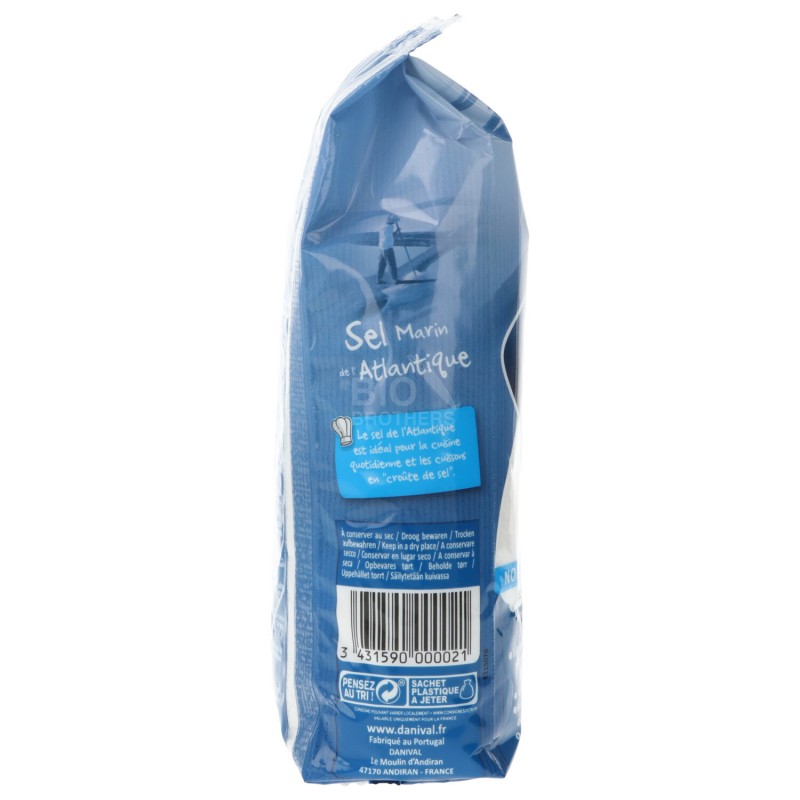 Sale marino non trattato dell'Atlantico fino