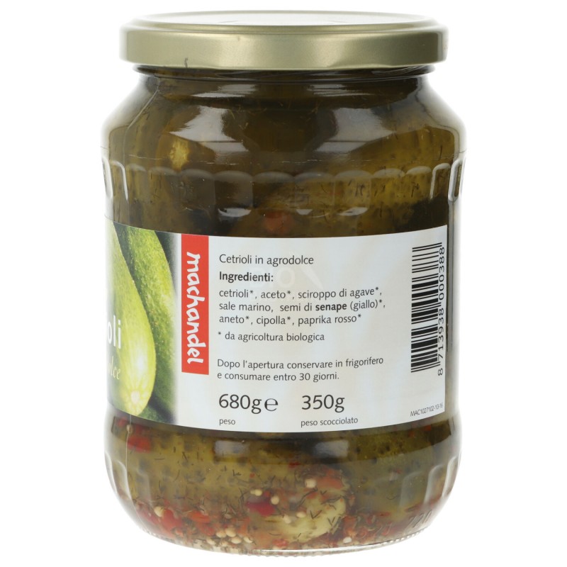 CETRIOLI AGRO 680GR MACHANDEL