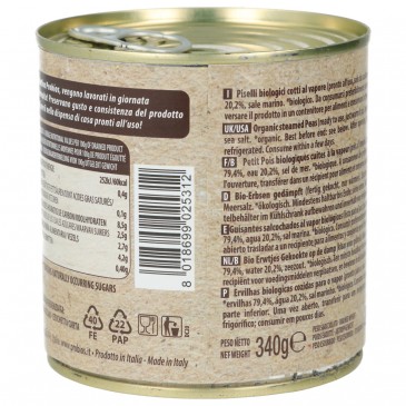 PISELLI NAT.FRESCHI 340GR NUTR. PISELLI NAT.FRESCHI 340GR NUTR.