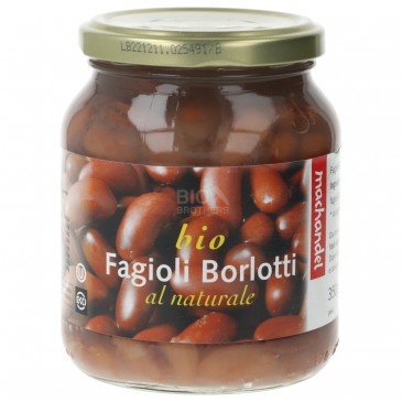 Fagioli borlotti bio lessati al naturale Fagioli borlotti bio lessati al naturale