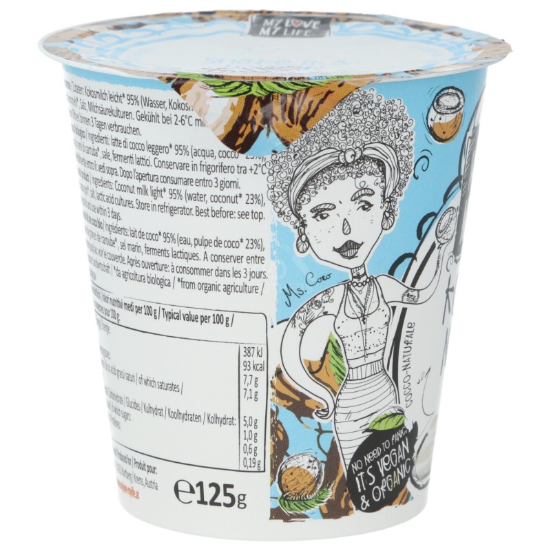 DESSERT COCCO NAT. 125G MLML