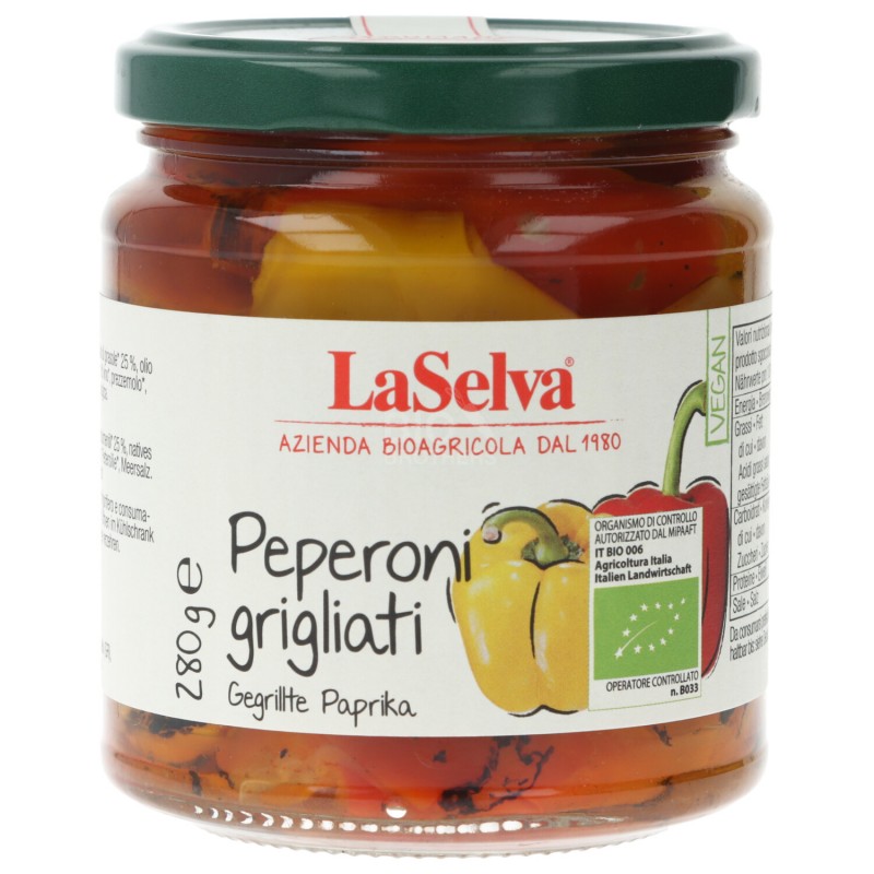 PEPERONI GRIGLIATI 280G SELVA