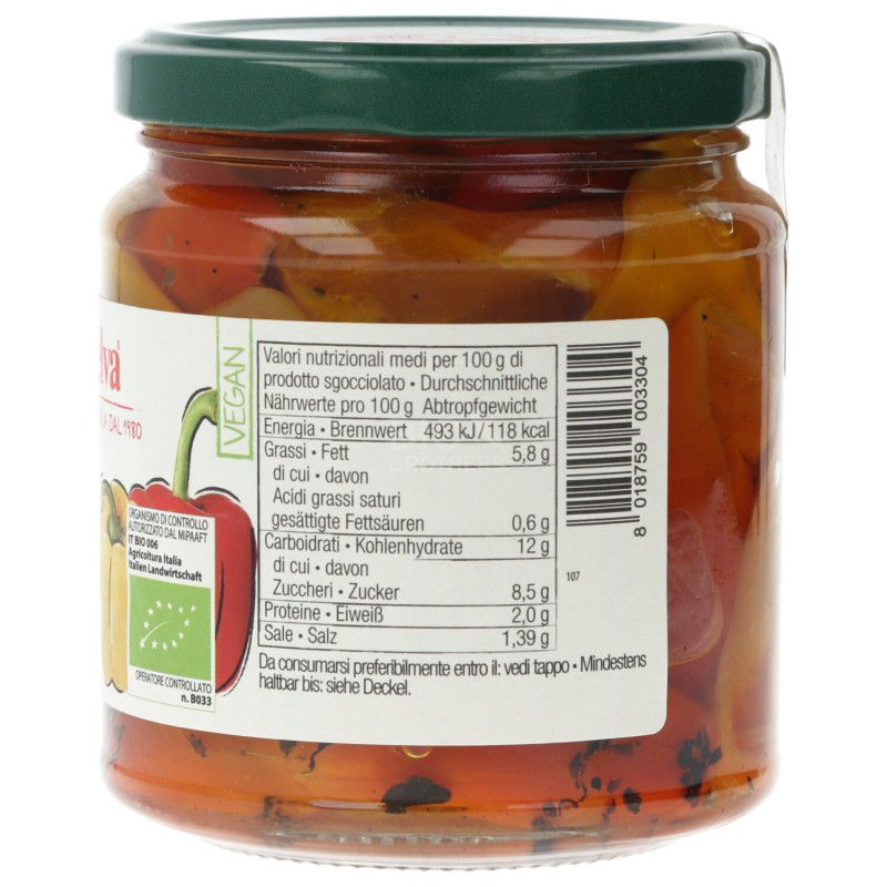 PEPERONI GRIGLIATI 280G SELVA