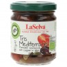 Tris Mediterraneo pomodori secchi capperi e olive