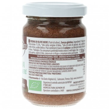 CREMA OLIVE NERE 130G NUTRIM CREMA OLIVE NERE 130G NUTRIM