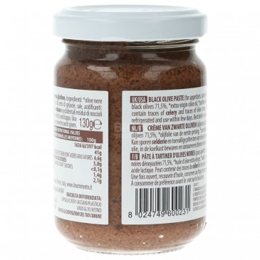 CREMA OLIVE NERE 130G NUTRIM CREMA OLIVE NERE 130G NUTRIM