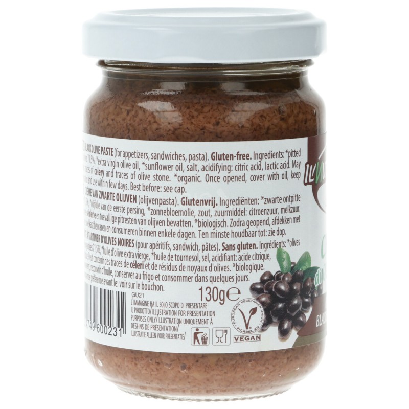 CREMA OLIVE NERE 130G NUTRIM