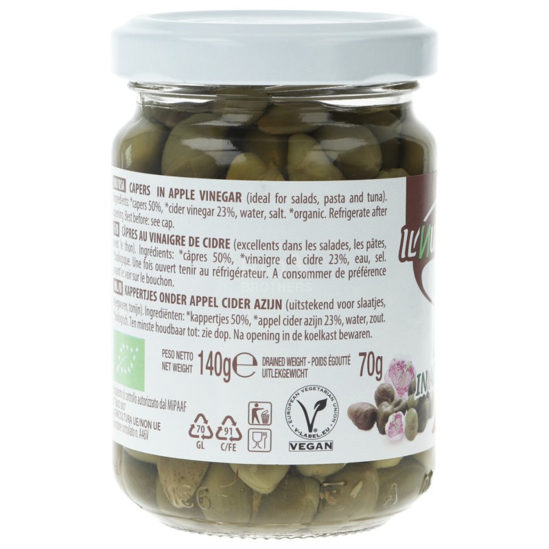 CAPPERI ACETO 140GR NUTR.