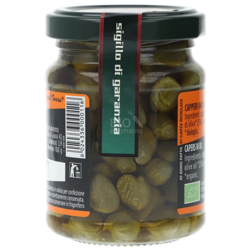 CAPPERI OLIO 120GR CEREAL TERRA