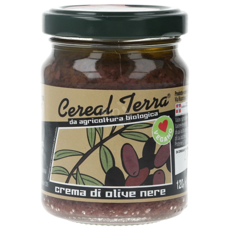 PATE OLIVE NERE 120GR CEREAL T.