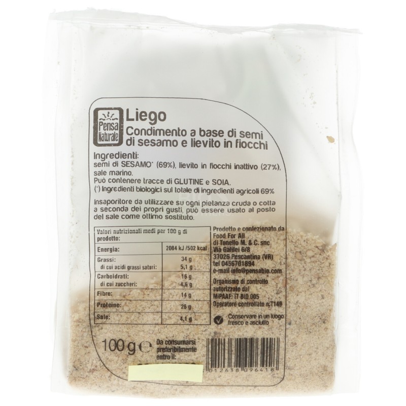 Liego, Lievito e Gomasio