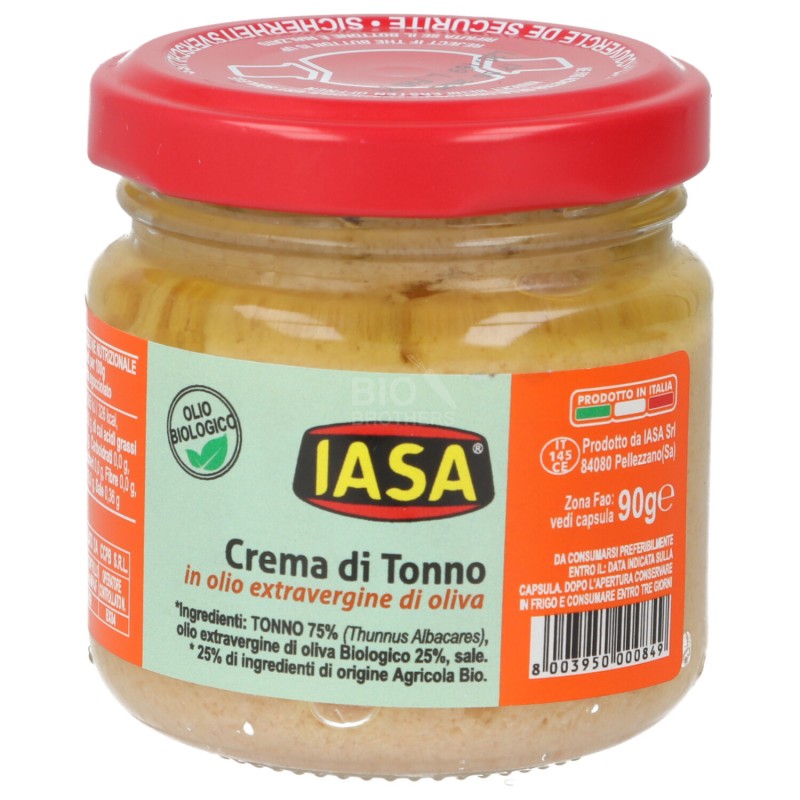 CREMA TONNO 90GR IASA
