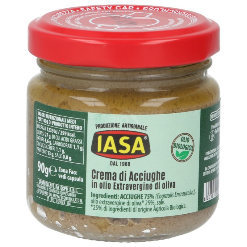 CREMA ACCIUGHE 90G IASA