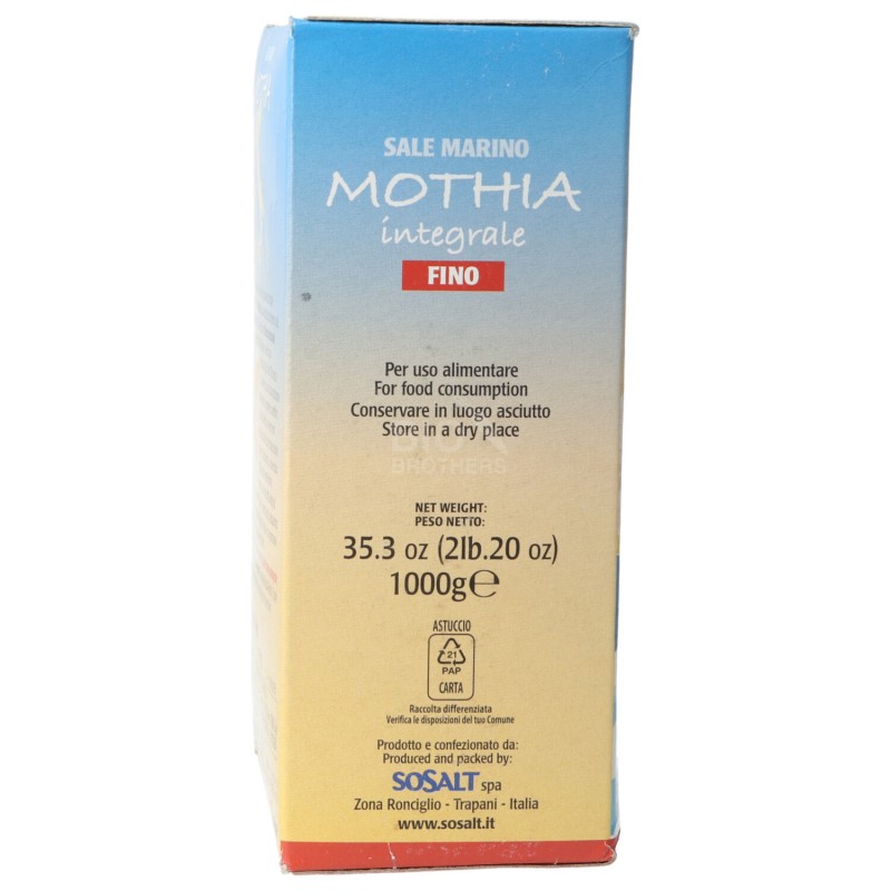 Sale fino integrale di Sicilia