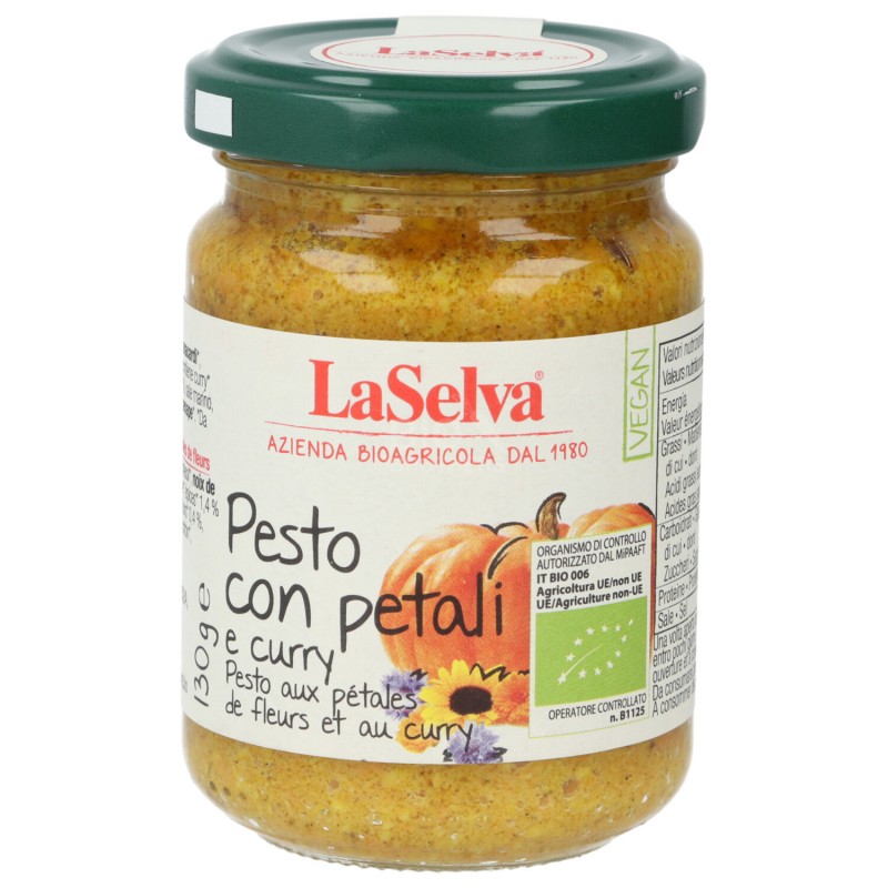 PESTO PETALI E CURRY 130G LASELVA