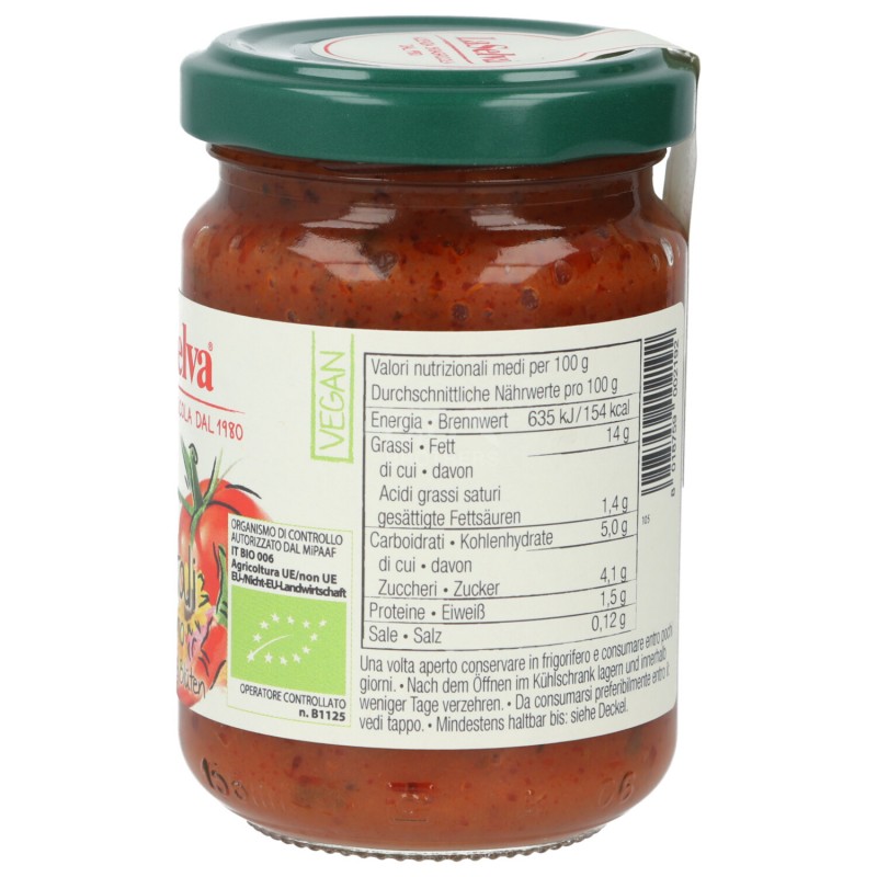 PESTO CON PETALI PEP. 130G LASELVA