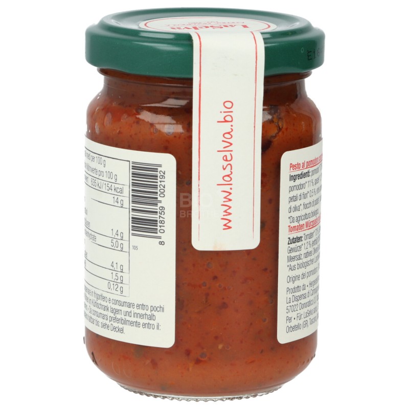 PESTO CON PETALI PEP. 130G LASELVA