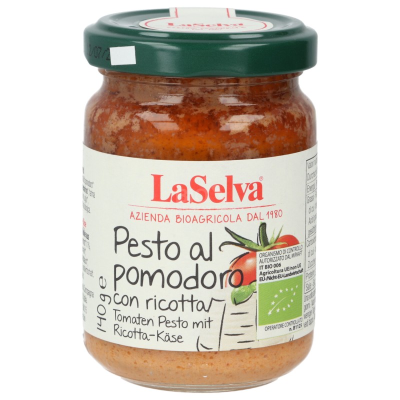 PESTO ROSSO CON RICOTTA 140G LASELVA