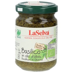 BASILICO OLIO D'OLIVA BIO 130GR