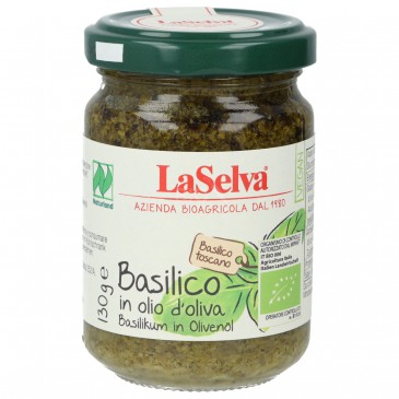 BASILICO OLIO D'OLIVA BIO 130GR BASILICO OLIO D'OLIVA BIO 130GR