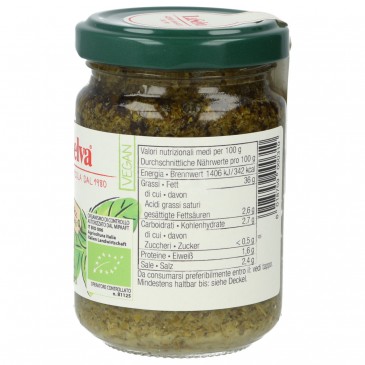 BASILICO OLIO D'OLIVA BIO 130GR BASILICO OLIO D'OLIVA BIO 130GR