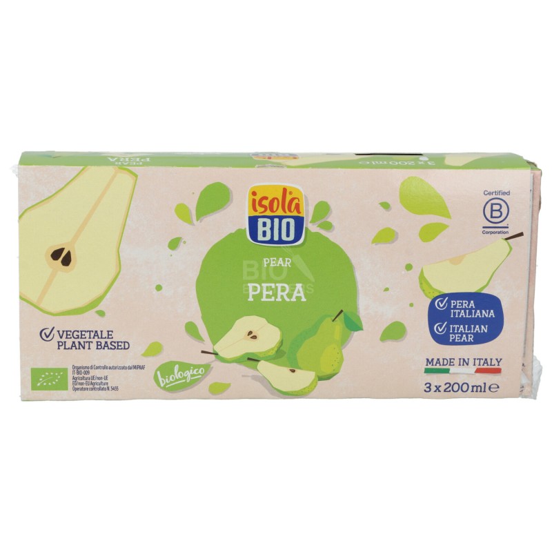 NETTARE DI PERA 3X200ML ISOLABIO
