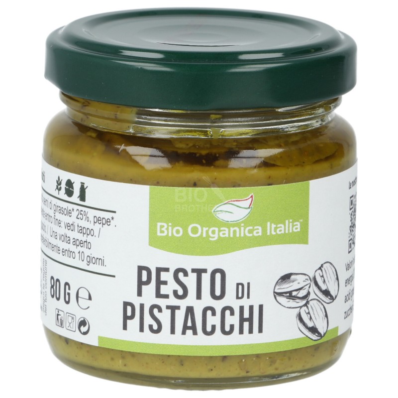 PESTO PISTACCHI 80GR BIORGANICA