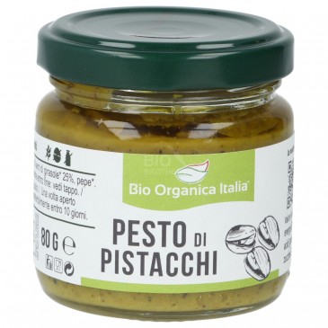 PESTO PISTACCHI 80GR BIORGANICA PESTO PISTACCHI 80GR BIORGANICA