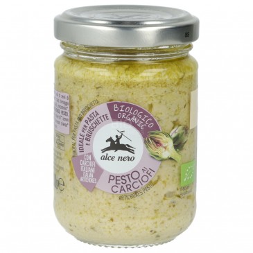 PESTO CARCIOFI 130GR ALCE NERO PESTO CARCIOFI 130GR ALCE NERO