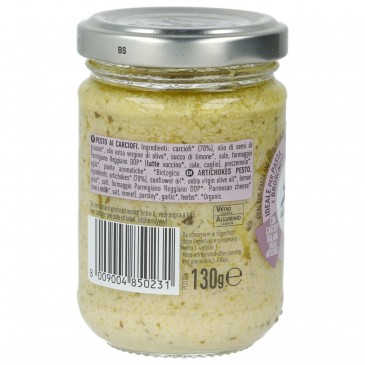 PESTO CARCIOFI 130GR ALCE NERO PESTO CARCIOFI 130GR ALCE NERO
